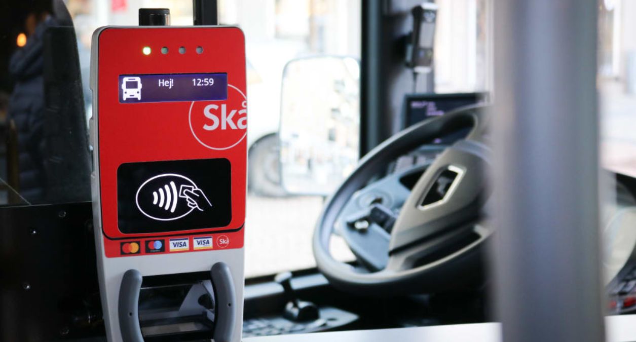 First contactless payment ticketing service in the Nordics