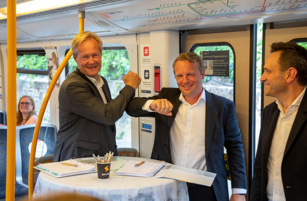 Oslo Metro first in the world to control trains over the Mobile Network
