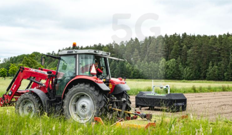 Making farming more sustainable with 5G robots