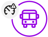 Speed Alert is part of the Telia Smart Public Transport platform. It provides with driver support and a cloud based customer portal. A Telia IoT Edge Gateway unit (MIIPS C) and a driver support tool are installed in each vehicle. IoT Edge Gateway unit registers and sends data to the platform over the mobile network.
