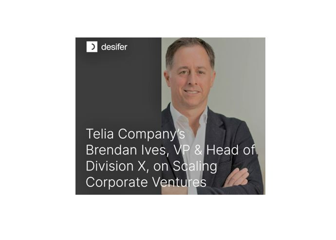 All about scaling: Telia’s Brendan Ives featured on venture and innovation website