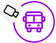 Automatic Passenger Count runs on the Telia Smart Public Transport platform. A Telia IoT Edge gateway (MIIPS C) is installed in the vehicle as well as door sensors and passenger counters. 